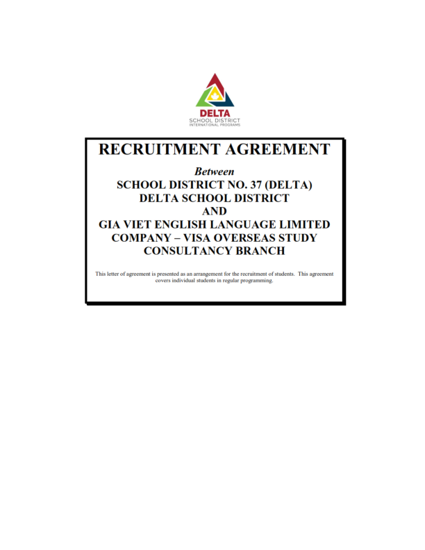 Recruitment Agreement