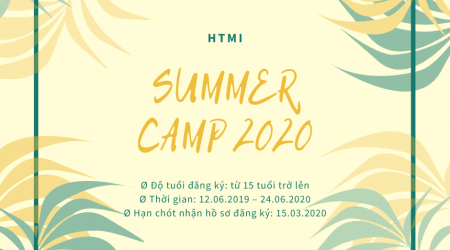 HTMi SUMMER CAMP 2020